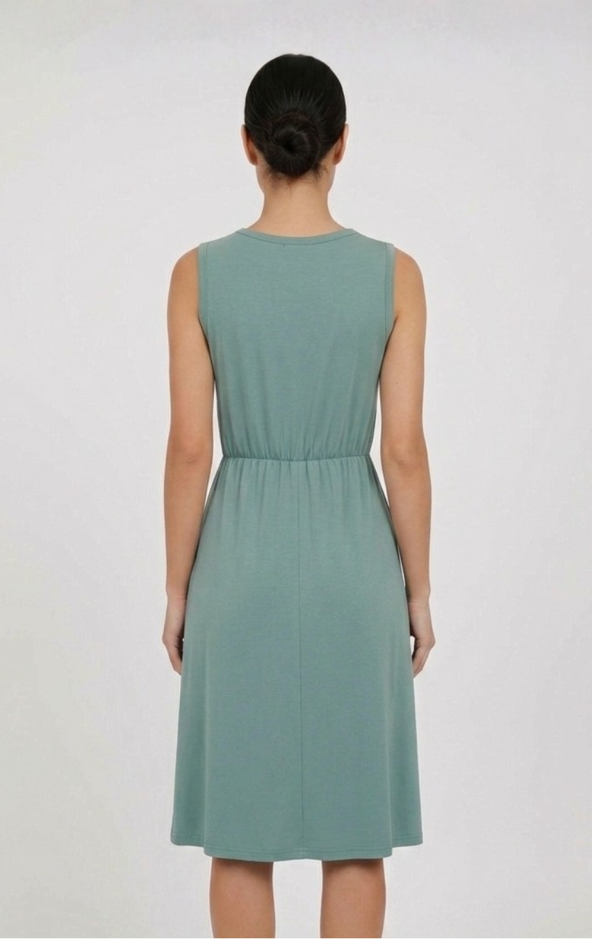 The Willow V-Neck Sleeveless Dress