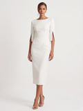 The Genevieve Slim-Fit Midi Dress