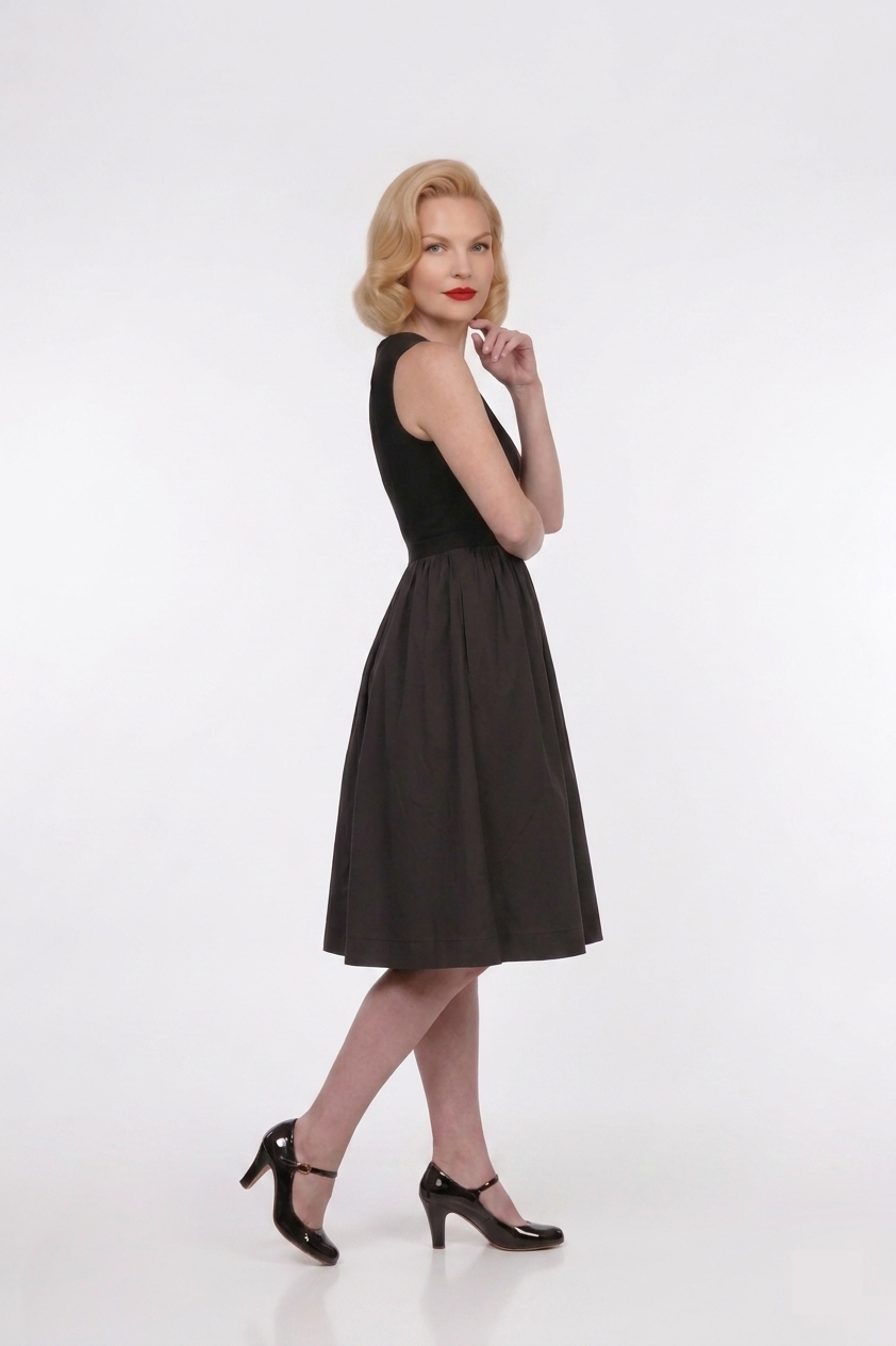 The Bianca Poplin Midi Dress