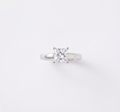 The Everly Princess Cut Solitaire Ring