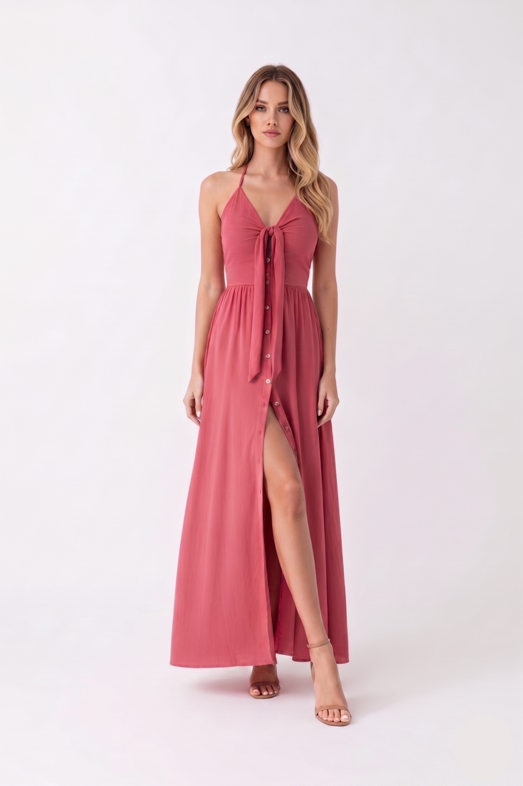 The Sienna Sleeveless Maxi Dress