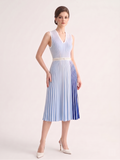 The Penelope Striped Midi Dress