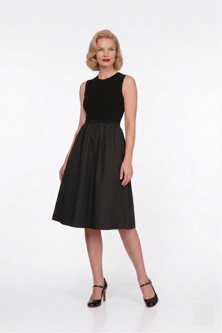 The Bianca Poplin Midi Dress