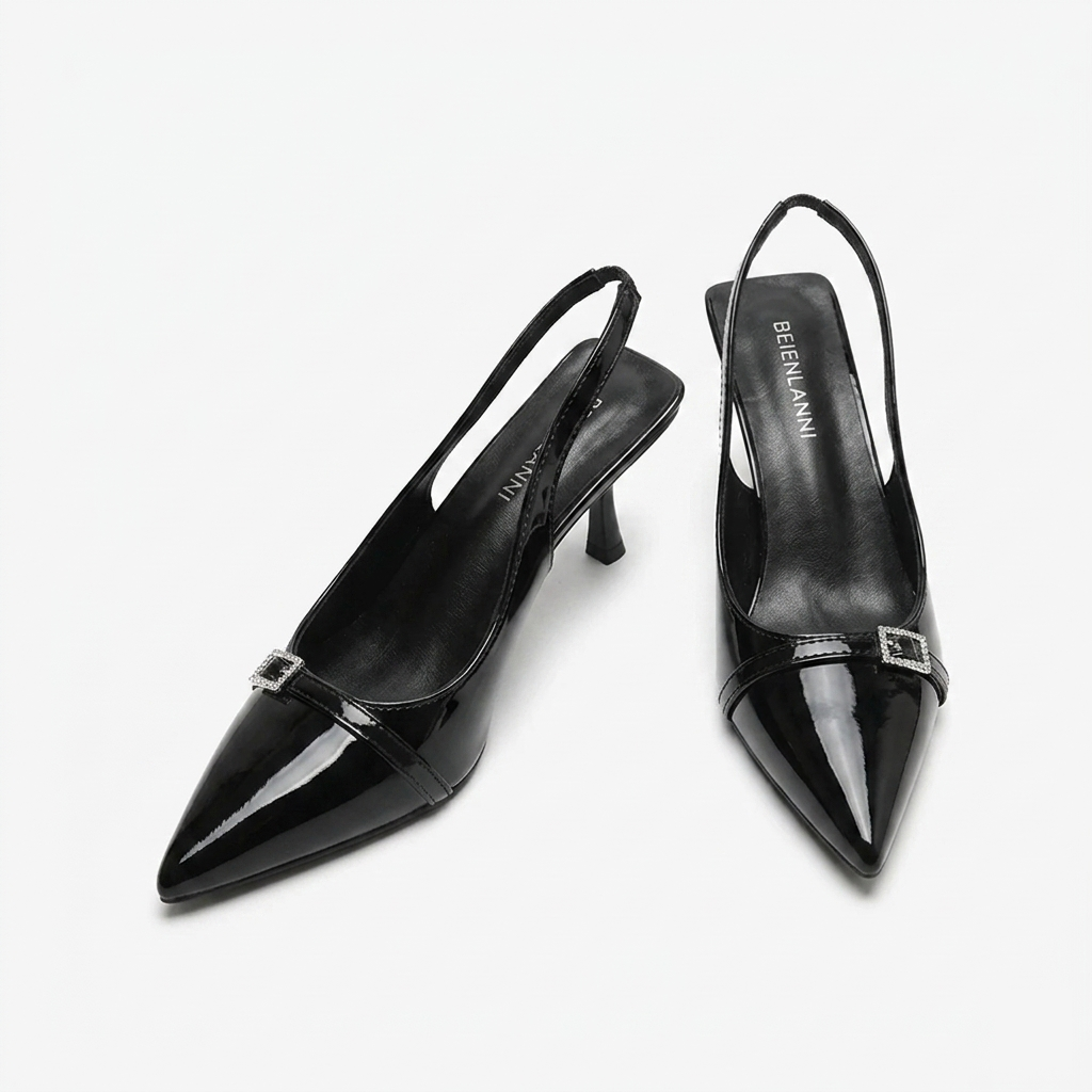 Pointed Toe Slingback Pumps