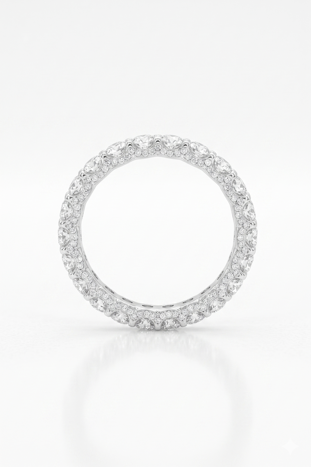 The Lumina Brilliant-Cut Eternity Band